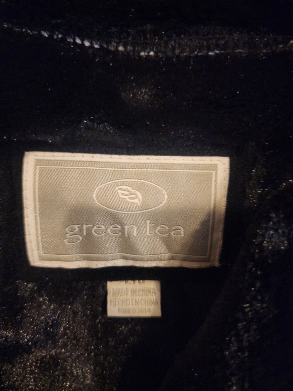 Green Tea Plaid Jacket Fleece Plush Lined Zip Up Womens Large - Picture 3 of 8